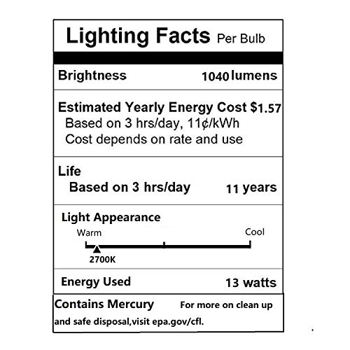 Unitedlux SN-JN 13 Watt Cfl Light Bulb  thumb #3