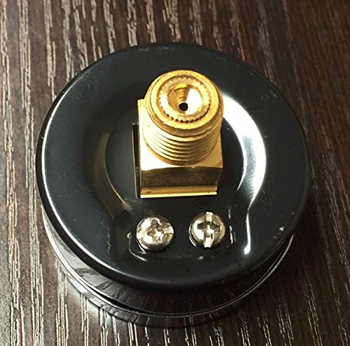 Miniatura 2 de Presión del compresor de aireIndicador hidráulico 2" Montaje trasero de cara 18" NPT 0-200 PSI