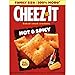 Cheez-It Baked Snack Crackers, Lunch Snacks, Family Size, Hot and Spicy, 21oz Box (1 Box)