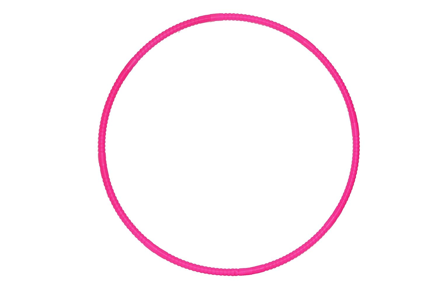 Jay AmbeClassic Hula Hoops/Hoola Hoops Consists of 8 Inter-Lockable Pieces (Pink) for Kids