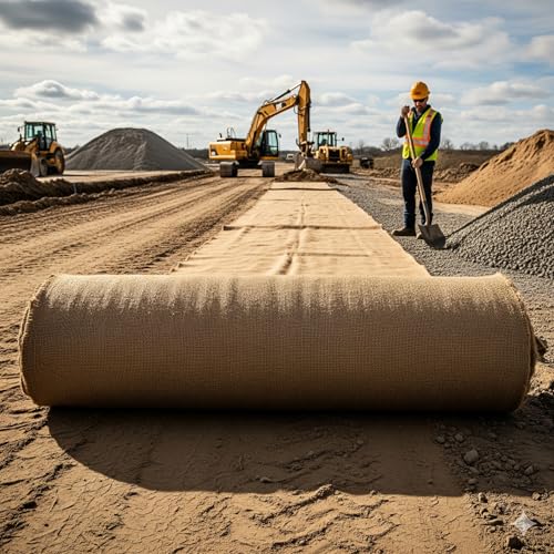 Premium 40-Inch x 300-Feet Burlap Fabric Roll - 10oz Jute Cloth for Versatile Gardening, Crafting, and DIY Projects 10 Premium 40-Inch x 300-Feet Burlap Fabric Roll - 10oz Jute Cloth for Versatile Gardening, Crafting, and DIY Projects - Image 9