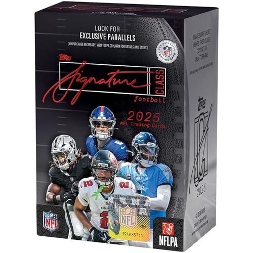 2025 Topps Signature Class Football - Factory Sealed - Value Box