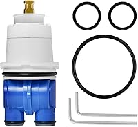 Vista 1 de RP19804 Cartucho de ducha compatible con Delta series 1300/1400, grifo de bañera y ducha de mango único, reemplazo para cartucho de reparación