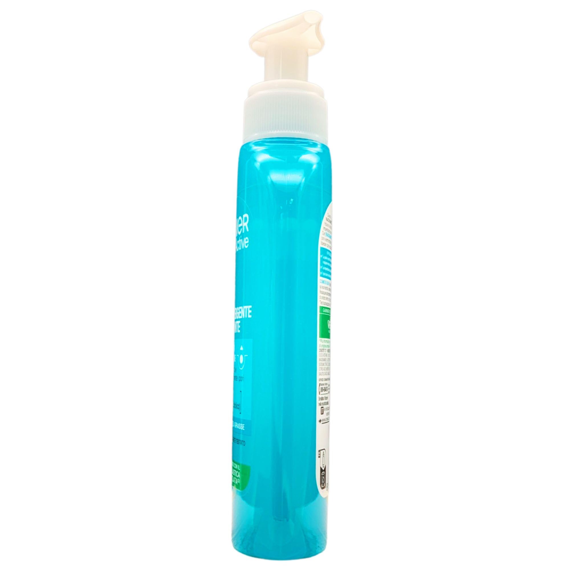 Gel Detergente Purificante, Anti-Lucidità & Anti-Macchie, Elimina Le Impurità e Restringe Visibilmente i Pori. Per Pelli Da Miste a Grasse. Con Niacinamide + BHA(Acido Salicilico) 200ml (6 Flaconi)