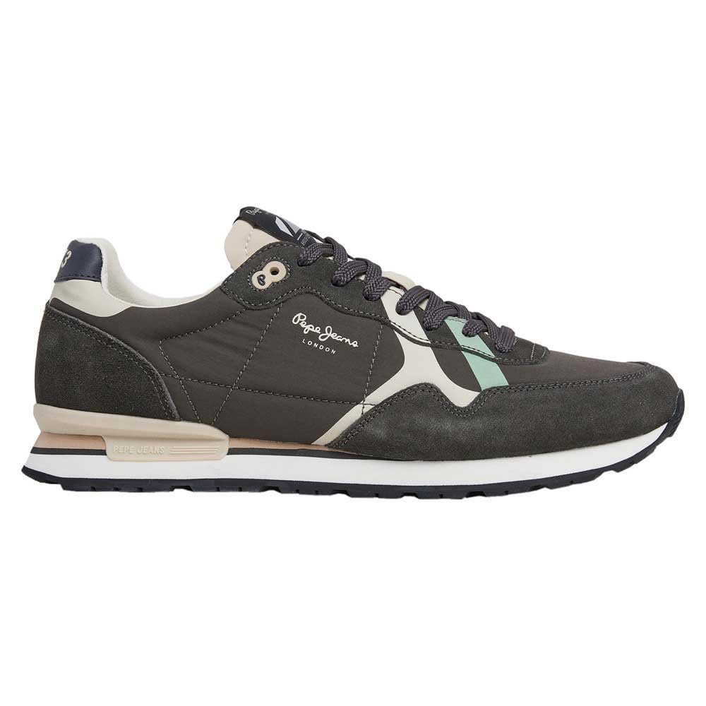 Pepe Jeans Chaussures en Cuir Brit Road Blanches