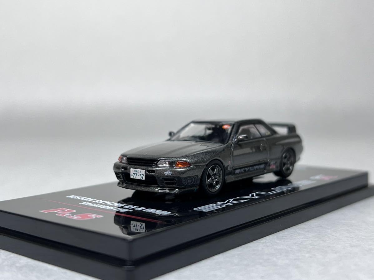 Amazon | 【込】Inno 1/64 日産 スカイライン GT-R BNR32 グレー