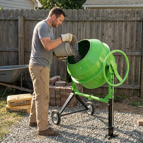 Lavoker Electric Concrete Mixer