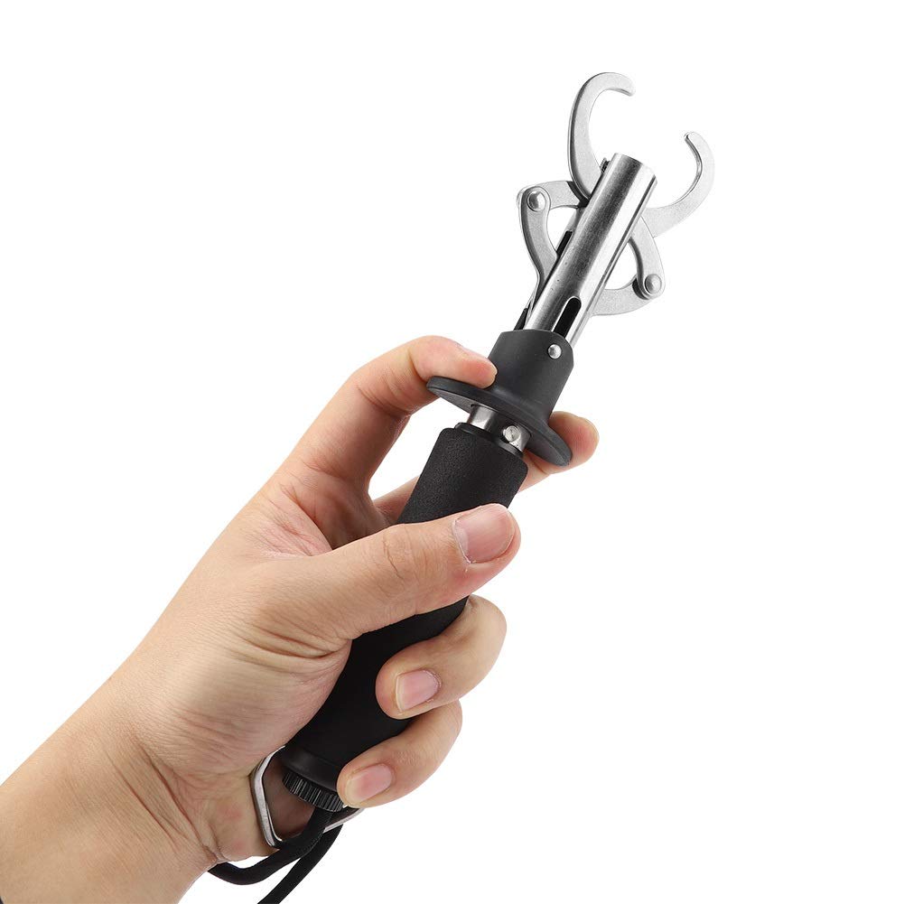 MAGT Fish Grabber Gripper per Pesca, 27 cm in Acciaio Inossidabile in EVA per Pesci di Grandi Dimensioni