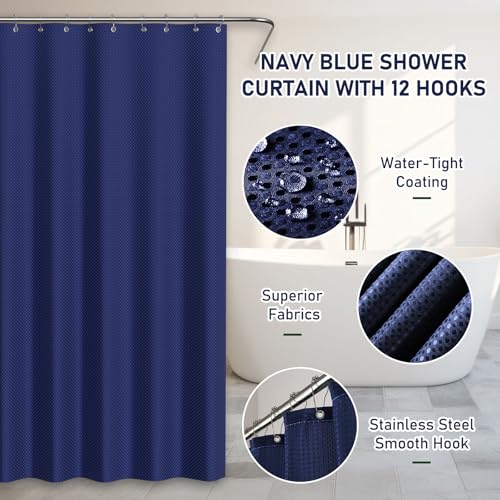 InnJoey Bathroom Accessory Set - Bathroom Set, 12PC Bathroom Accessories Set, Blue Bathroom Accessories Set, Mini Trash Can, Toilet Brush, Trash Can & Soap Dispenser by InnJoey - Used condition - Image 7