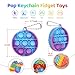 30 Pack Kids Party Favors Fidget Toys Bulk Mini Pop Fidget Keychain Its Birthday Party Favors for Kids 4-8,8-12 Small Pinata Stuffers Classroom Prizes Fidgets It Students Goodie Bag Stuffers Updated