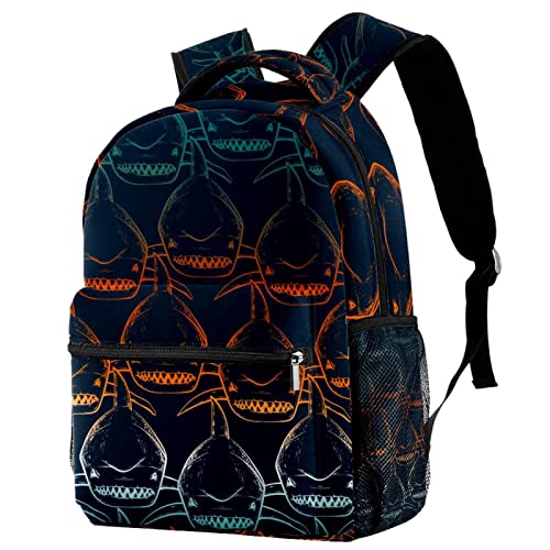 Sac à dos de voyage abstrait avec porte-bouteille grand volume loisirs