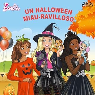 Diseño de la portada del título Un Halloween miau-ravilloso