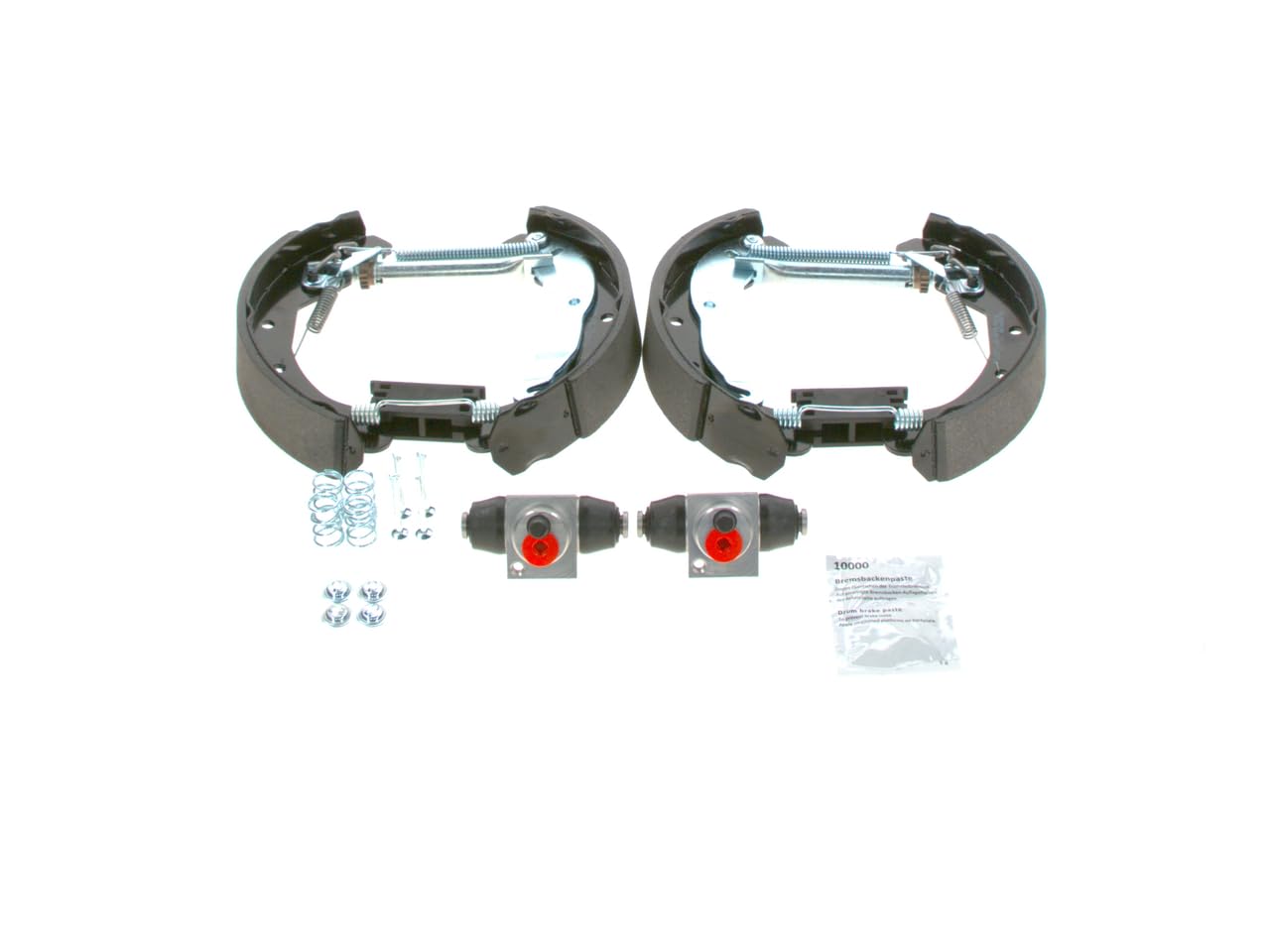 BOSCH 0 204 114 633 Kit frenos disco de tambor con accesorios con cilindro de freno de rueda Trasero
