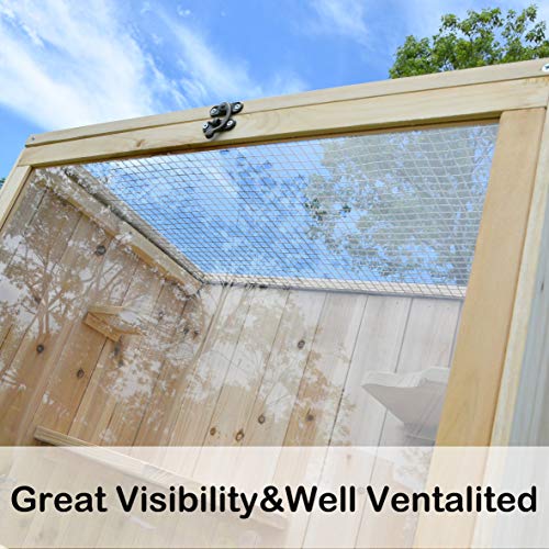Wooden-Indoor-Chinchilla-Ferret-Cage-Small-Animals-House-Multi-Storey-with-Glider-Pet-Home-for-Hamsters-Size-L-254-W-1575-H-292-Inches-Enclosure