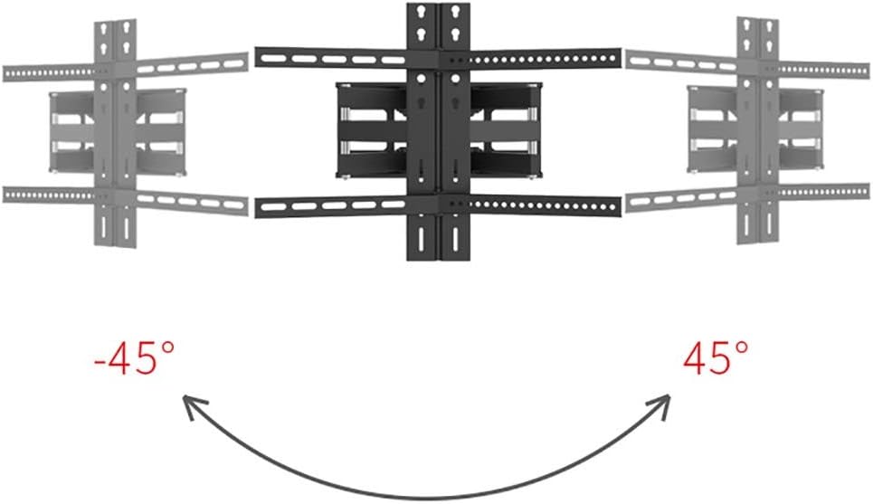 TV Stand Applicable LCD Screen TV Rack Telescopic Rotating TV 55 inch Curved Wall Bracket