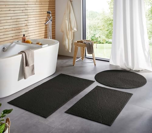 Taracarpet Badematte Badvorleger Homestyle rutschfest waschbar...