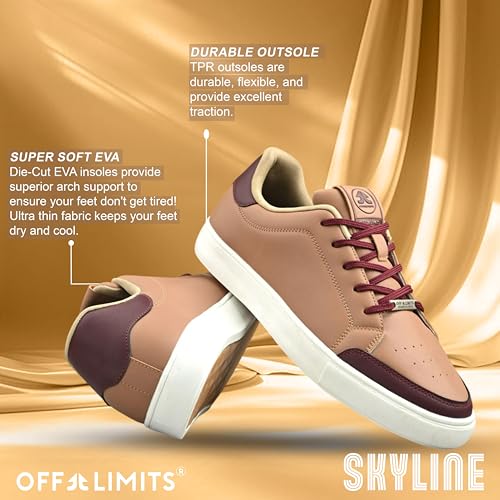 Image of OFF LIMITS Men's Skyline Casual Sneakers