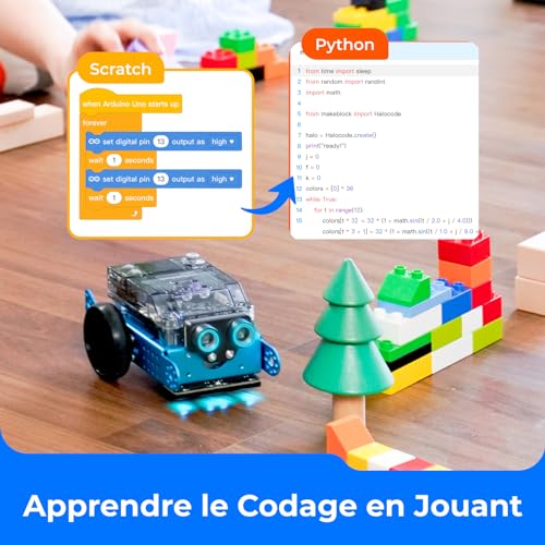 Robot mBot2 pour apprendre le codage Python sans écran passif dès 10 ans - 2
