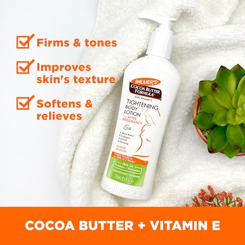 Palmer's Cocoa Butter Formula New Moms Skin Recovery Postpartum Essentials, Body Lotion (8.5 oz) + Nursing Butter (1.1 oz) + Bust Cream (4.4 oz) + Skin Therapy Oil (2 oz), Dermatologist Approved - Image 11
