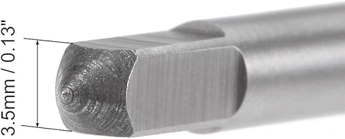 Vista 4 de uxcell Macho de la máquina 11/64-40 UN Rosca 2B Tornillo de acero de alta velocidad roscado herramienta de roscado