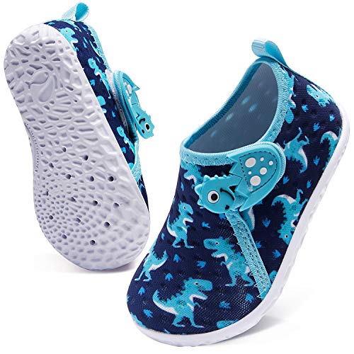 Image of FEETCITY Baby Boys Girls Water Sport Shoes Barefoot Kids Aqua Socks Quick-Dry Beach Swim Pool Shoes