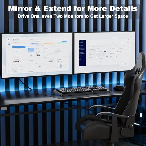 THANDBLE Adaptador DisplayPort ativo para HDMI (8K 60Hz, 4K 120Hz), adaptador unidirecional DP 1.4 p