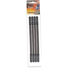 Pegas Scroll Sandpaper Set, Grit 80/120/240/320, 1/4" Wide Pack of 4