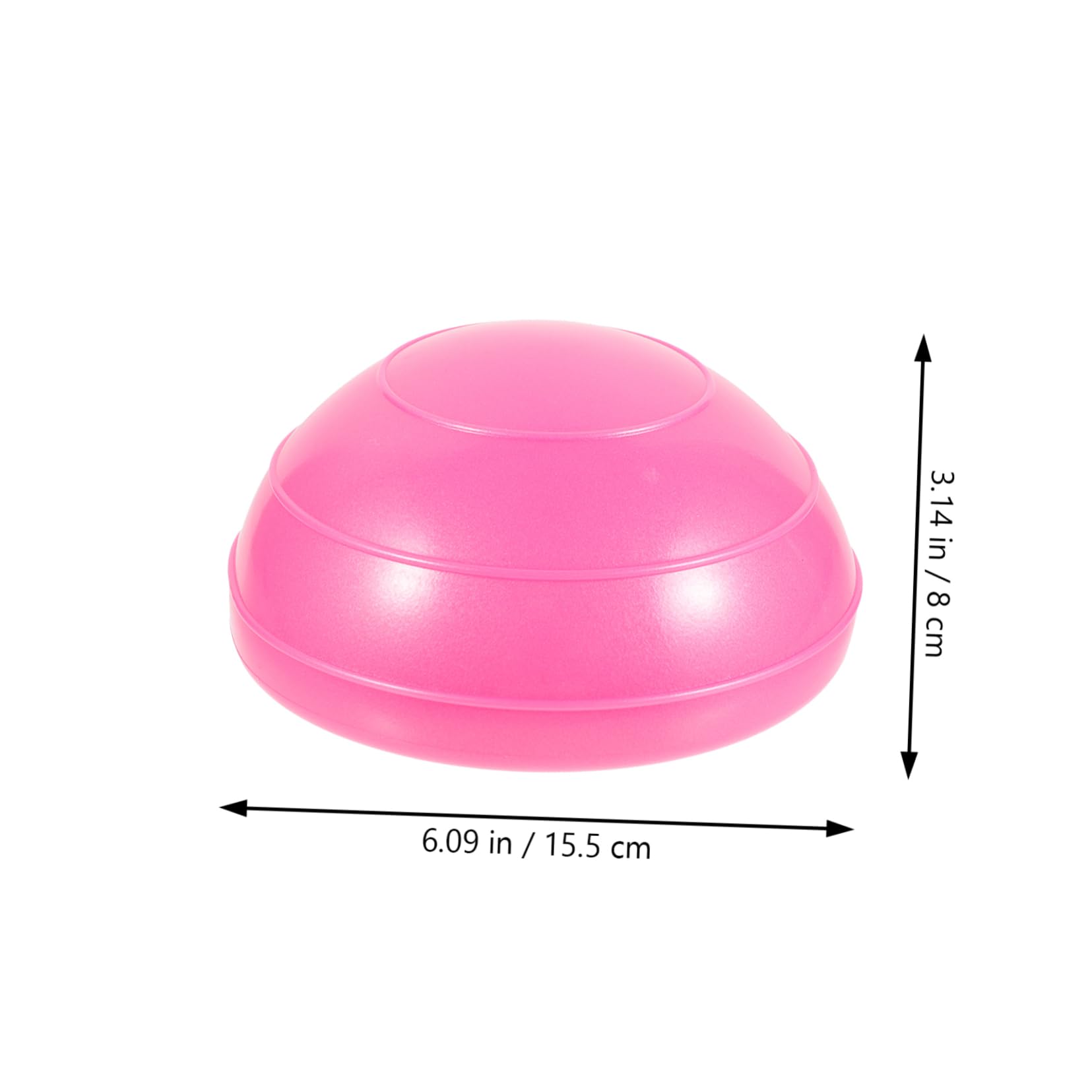 HOLIDYOYO Half Yoga Ball Durable Balancing Ball for Fun Exercise Massage Training for Gym Kindergarten Activities