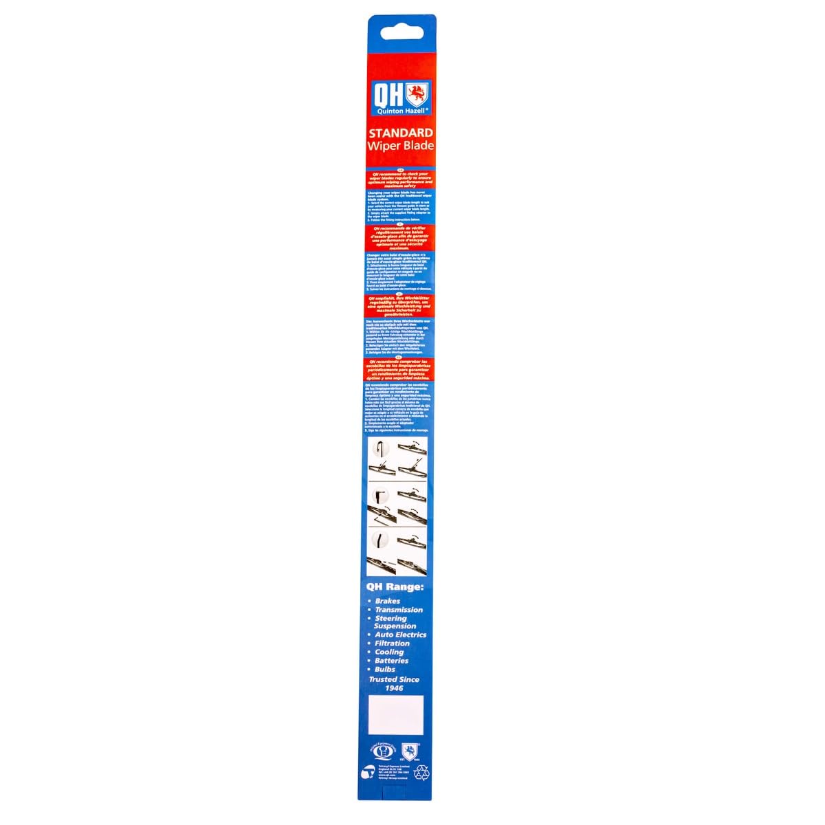 QAW1016 QUINTON HAZELL Tergicristalli 406 mm | Inserisca subito un ordine