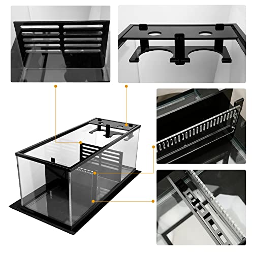 Image of LYL LEYOULAND Adjustable Sump Baffle Kit - Refugium Kit for 20 Gallon Long Tank - Reef Aquarium - Saltwater Aquarium Filter System- Protein Skimmer Sump