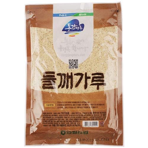 [Yeongwol NongHyup] Whole Perilla Powder & Perilla Seed Powder 250g/8.81oz by carefully selecting 100% Korean Perilla, Savory and Tasty (Perilla Seed Powder)