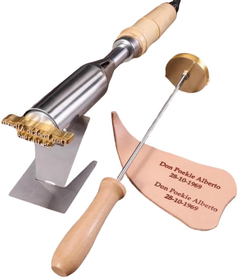 Custom Electric Branding Iron for Leather, Leather Stamp, Burning Stamp, Leathers Branding Iron, Belt Branding Iron Stamp