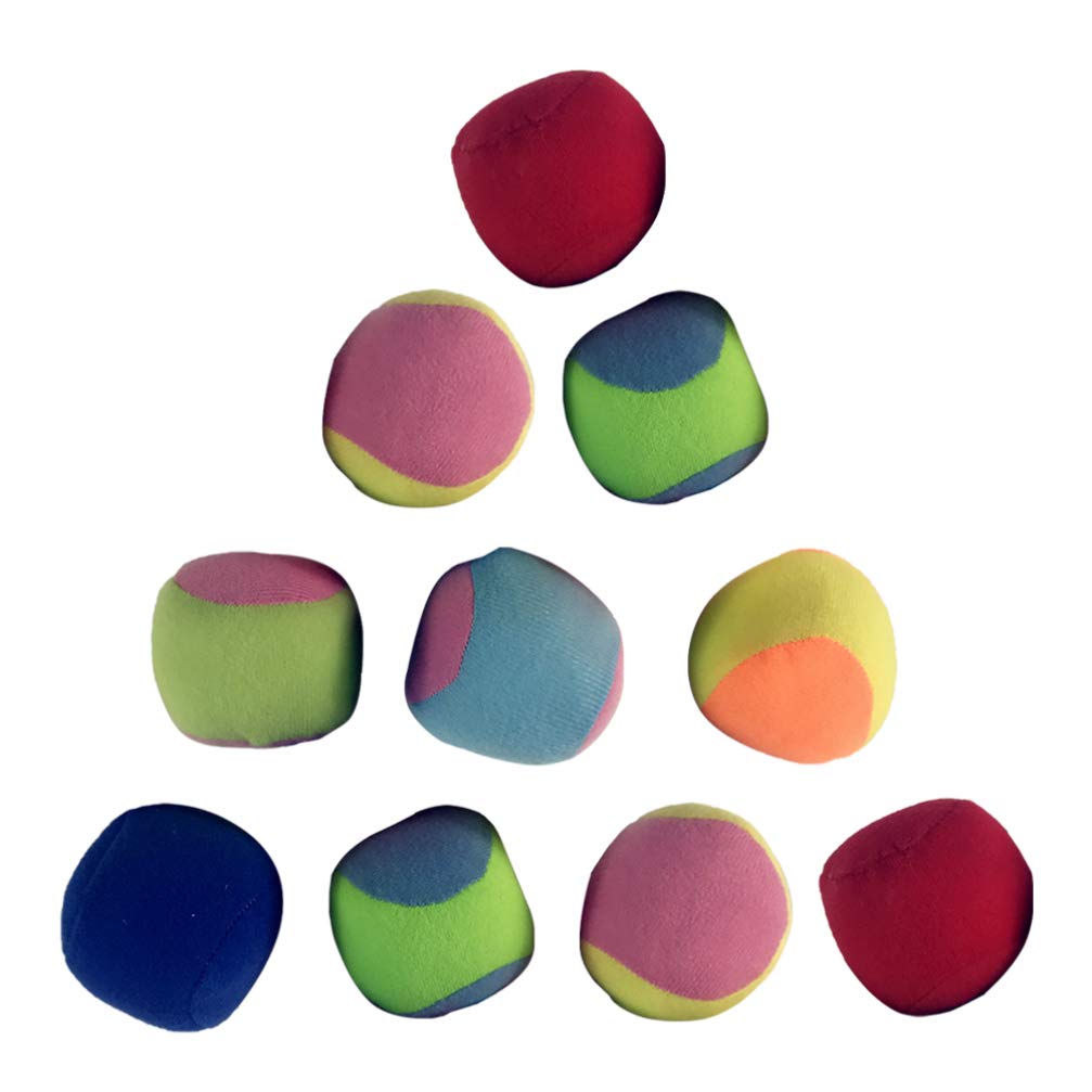 Toyvian10pcs Replacement Balls for Toss Catch Sport Game Tar Grip Catch Ball Game