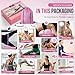 Home Pilates Kit for Women & Men | Better Me Pilates Kit with 14 Inches Pilates Ring and Ball Set, Resistance Bands, Core Sliders, Bag - Full Body Exercise Home Pilates Workout Kit (13 in 1 Kit)
