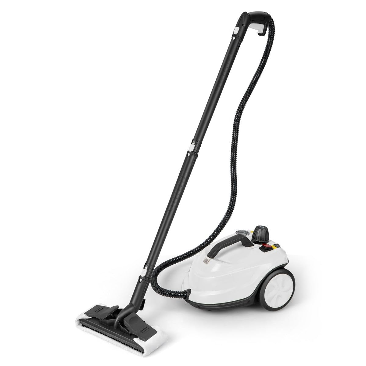 Pulitore a vapore scopa portatile 37 x 26 x 25 cm 2000w pulizia rapida 15 accessori design in PP bianco 20_0012904