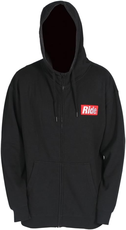 Ride Snowboard Outerwear bar Zip Hoodie