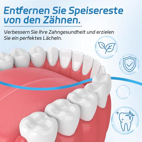 LumenPoles 4 Bände Zahn Schleifpapier, Zahnschleifpapier für Zahnzwischenräume, Reisefreundlich Zahn Polierstreifen, Effektive Reinigung und Politur für Zahnsteinentfernung und Zahnreparatur