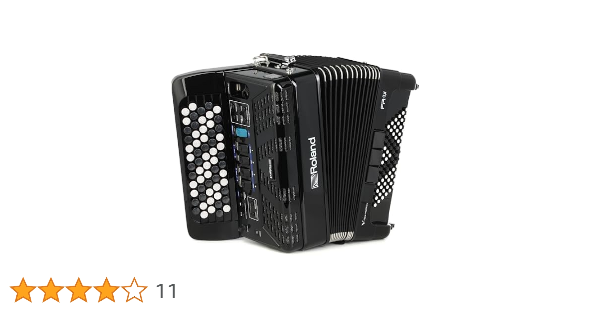 Roland FR-1X Vアコーディオン 黒 純正ヘッドホン付き Roland V-Accordion FR-1X BKブラック Vアコーディオン ピアノ