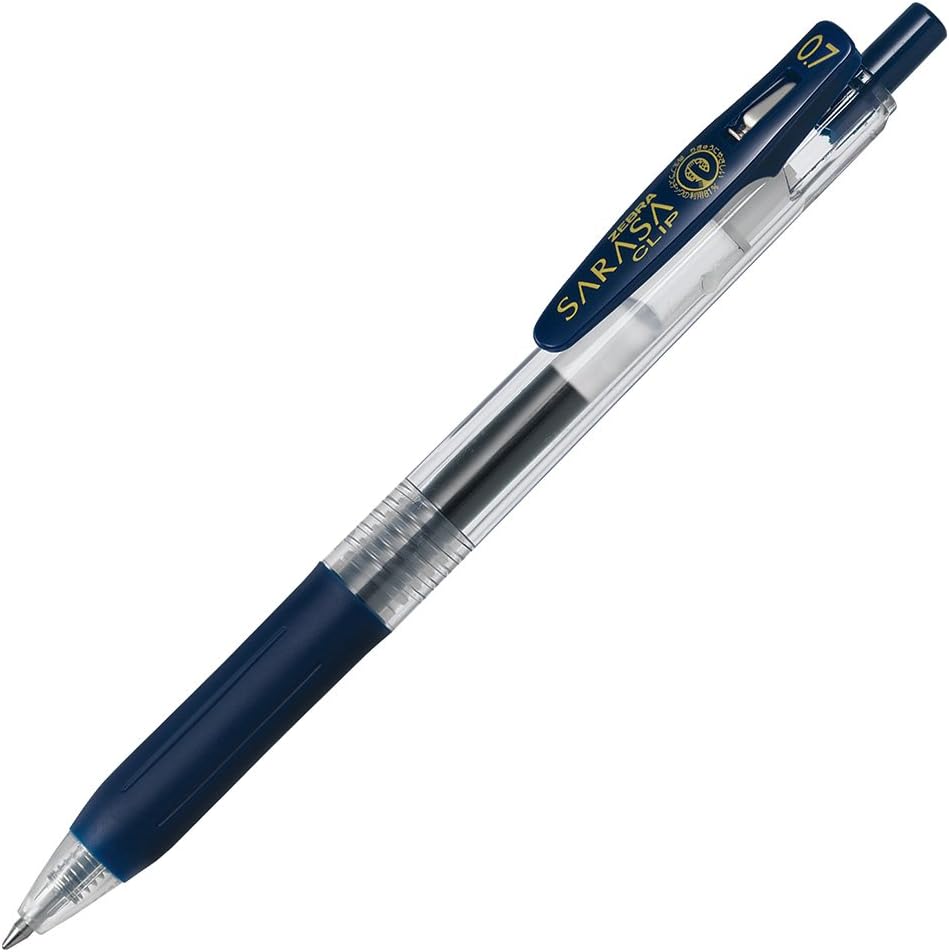 10pcs Zebra Sarasa JJB15 0.7mm Gel Ink Pen (Box Set) - Blue Black