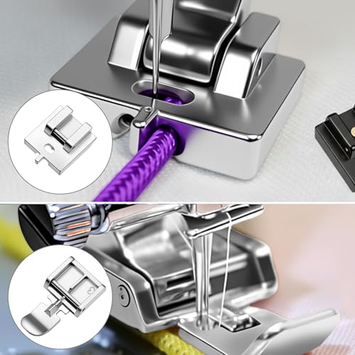 Kit de 4 pies prensatelas para cremalleras miniatura 4
