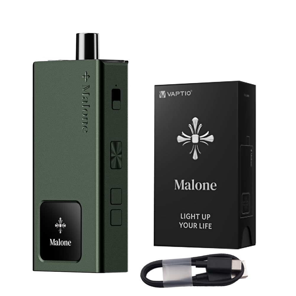 Original VAPTIO MALONE cigarette électronique Pod Mod Vape Pen kit 2000mAh  35W avec 0,6ohm résistance pod 5,0 ml Kit de démarrage de sans e-liquide ni  nicotine : Amazon.fr: High-Tech