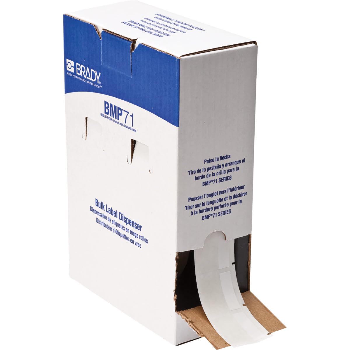 Sistemi di etichettatura marca Brady modello Self-Laminating Vinyl Wrap