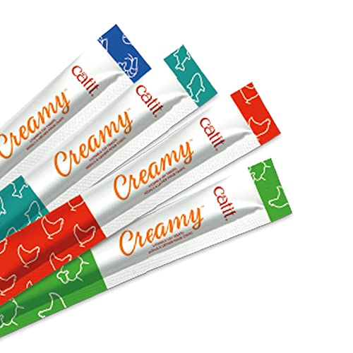 Pâte à lécher Creamy pour Chats, boîte Cadeau, 80 x 10 g, comme friandise et comme ajout à la Nourriture Humide – Image 3