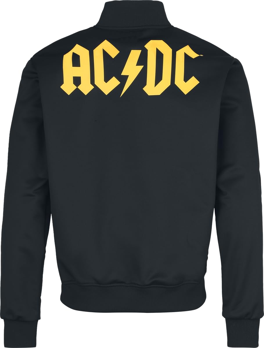 AC/DC Soccer Trackjacket Homme Haut de survêtement noir