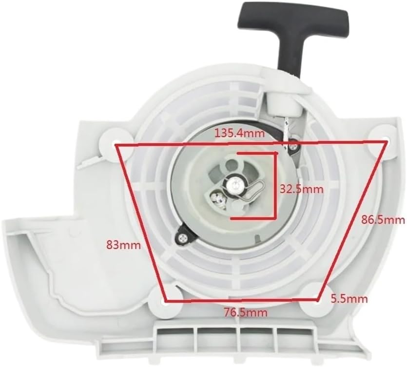 TMLbhSEZ Recoil Starter Lawn Mower Petrol Engine Fit for FS120 FS200 FS250 FS300 FS350 BT120 BT121 Brush Cu Starter Tools