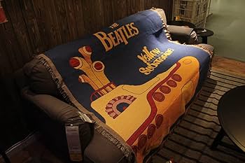 Amazon｜ビートルズ ソファカバー サブマリン 潜水艦 アメリカン