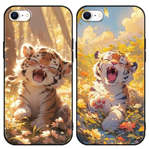 Yimctoie 2 Pièces Coque pour iPhone 7/8/SE 2020/SE 2022 4,7