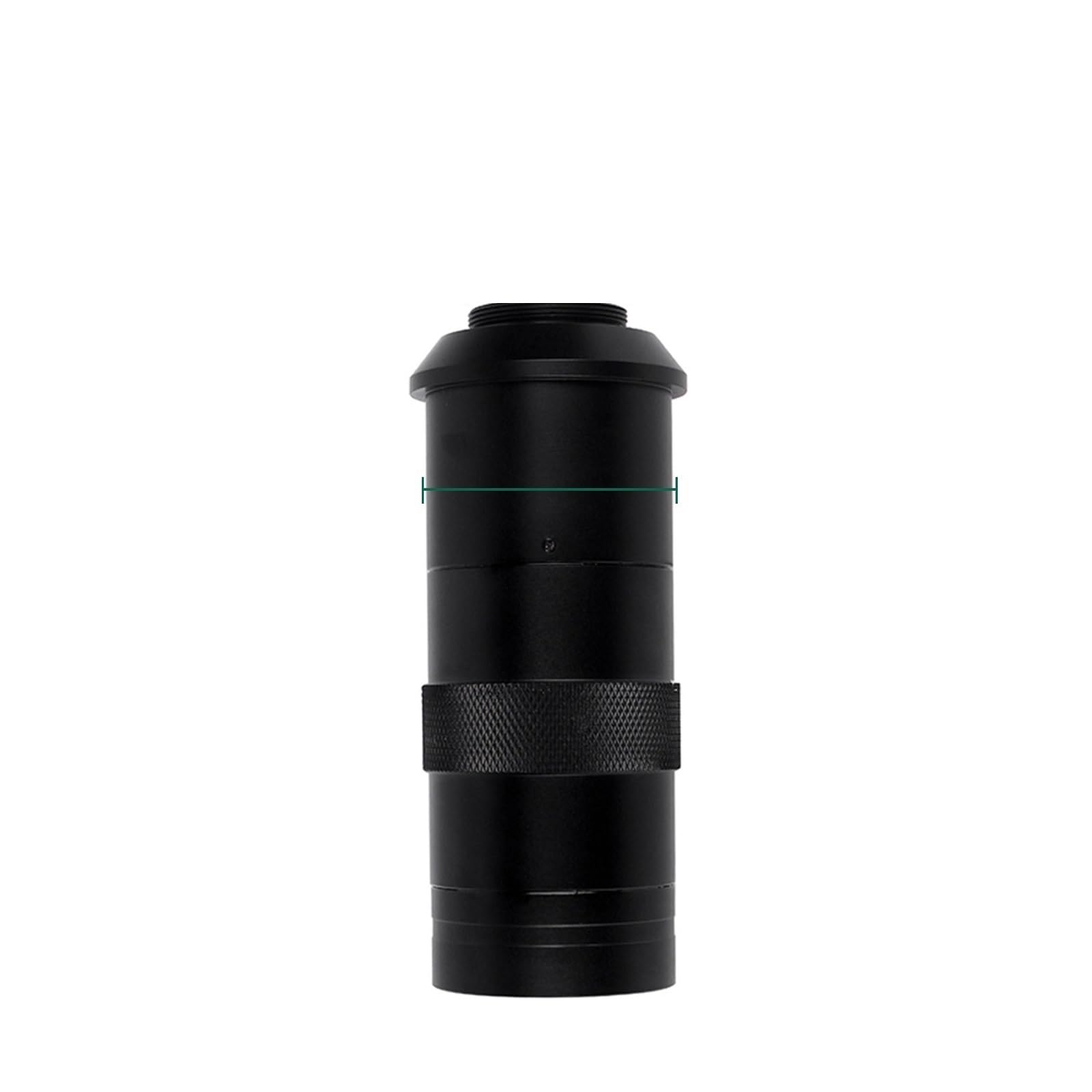 Edede 130X Max 200Mm Microscope Lens, Magnification Adjustable 180X 150X 130X Zoom C Mount Lens 0.7X~4.5X Magnification For Usb Industry Video Microscope Camera(130X Max 200Mm)