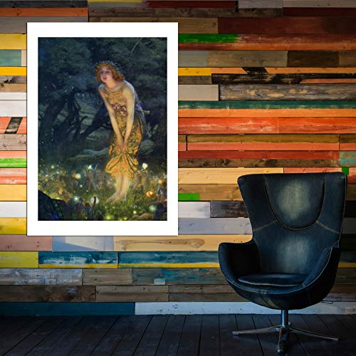 Impression d'art encadrée Midsummer Eve Edward Hughes pour salon chic - 6