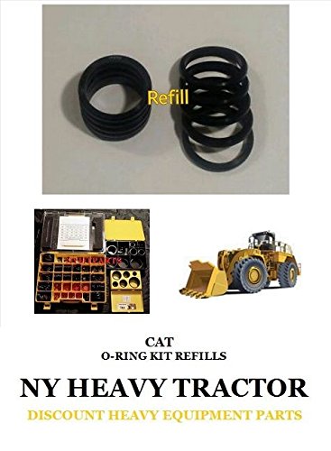 Caterpillar 1P3703 1P-3703 Seal D Ring Set of 10 New Replacement for Caterpillar 4C4784